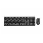Gembird KBS-WMS-01 näppäimistö Sisältää hiiren Office Langaton RF QWERTY Kansainvälinen (US) Musta KBS-W
