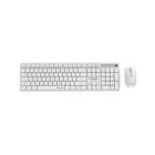 Gembird KBS-WMS-01-W näppäimistö Sisältää hiiren Office Langaton RF QWERTY Kansainvälinen (US) Valkoinen KBS-W