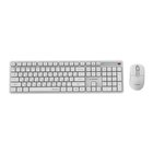 Gembird KBS-WMS-01-W-CYRL näppäimistö Sisältää hiiren Office Langaton RF QWERTY Kansainvälinen (US), Ukraina, Venäjä Valkoinen KBS-W