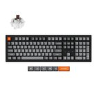 Keychron K10 Max QMK näppäimistö Universaali USB + RF Wireless + Bluetooth Englanti (US) Musta K10M