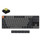 Keychron K1X-A4 näppäimistö Universaali USB + Bluetooth QWERTY englanti Harmaa K1X-A