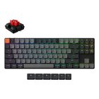 Keychron K1X-B1 näppäimistö Universaali USB + Bluetooth QWERTY englanti Harmaa K1X-B