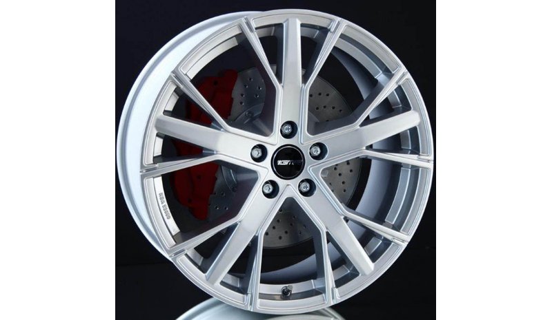 GMP Gunner Silver 10.5x22 5/112 ET26 B66.6 – kuva 1/2