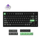 Keychron Lemokey P1 HE näppäimistö Universaali USB + RF Wireless + Bluetooth Musta P1H-M