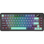 REDRAGON K724GBG-RGB-PRO Behemoth näppäimistö USB + RF Wireless + Bluetooth Harmaa, Sininen K724G