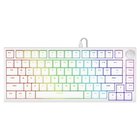 Savio ASTRAL WHITE JADE näppäimistö Pelaaminen USB QWERTY Kansainvälinen (US) Valkoinen ASTRA