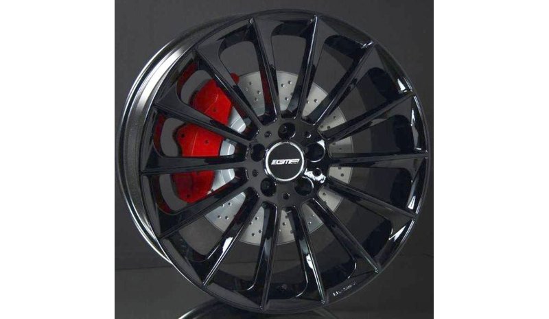 GMP Stellar Shiny Black 9x22 5/108 ET38,5 B63 – kuva 1/2