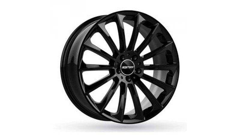 GMP Stellar Shiny Black 9x22 5/108 ET38,5 B63 – kuva 2/2
