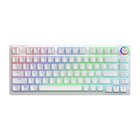 Savio Phenix WHITE GAT RED näppäimistö Pelaaminen Bluetooth QWERTY Kansainvälinen EER Valkoinen PHENI