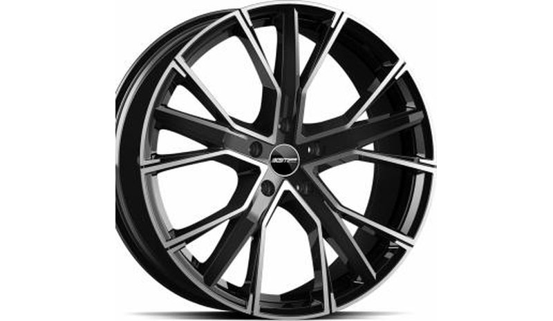 GMP Gunner Black Diamond 9.5x22 5/112 ET36 B66.6