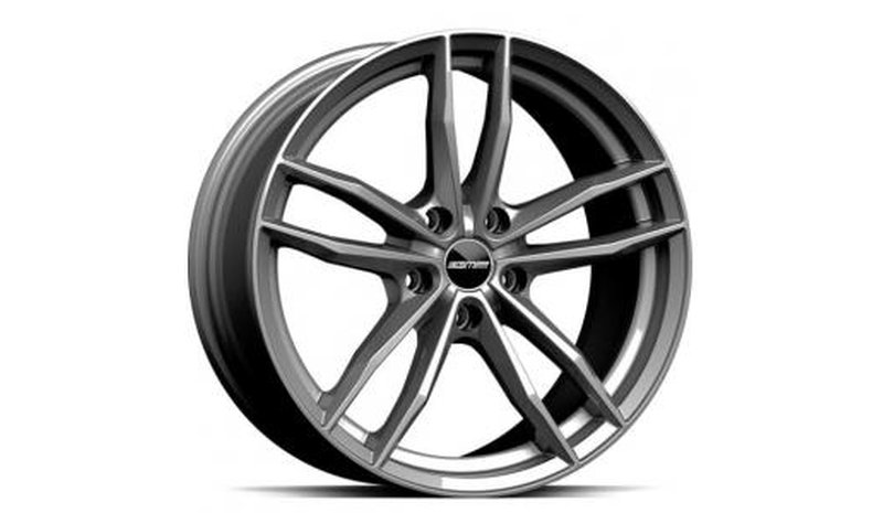 GMP Swan Glossy Anthracite 9x19 5/120 ET37 B72.6 – kuva 1/1