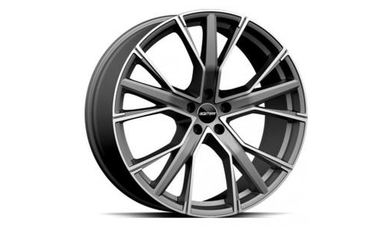 GMP Gunner Matt Anthracite Diamond 9x22 5/108 ET40 B63.4 – kuva 2/2
