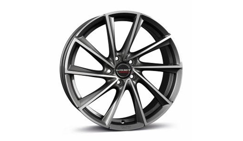 BORBET VTX Graphite Polished 8x18 5/114.3 ET40 B72.6 – kuva 1/1