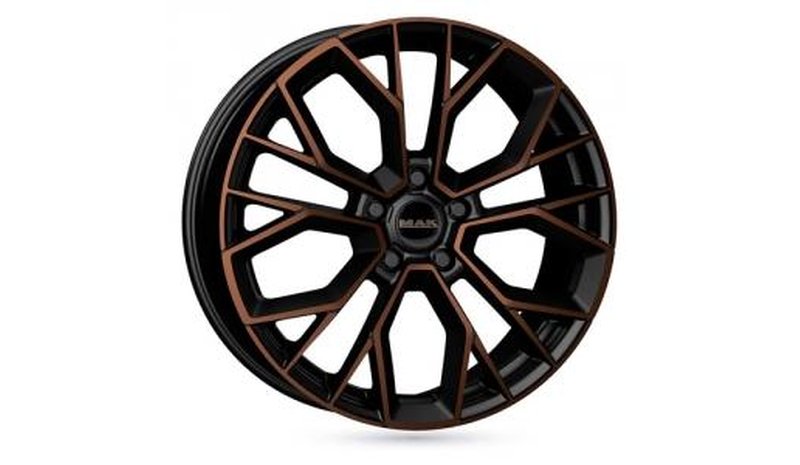 MAK Stilo Black Machined Face Bronze 7,5x18 5/114,3 ET45 B76 – kuva 1/1