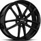 Brock B38 Shiny Black 8x19 5/112 ET40 B57.1 – kuva 1