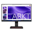 Lenovo ThinkVision T24D-4t tietokoneen litteä näyttö 60,5 cm (23.8") 1920 x 1080 pikseliä Full HD LCD Kosketusnäyttö Taulukko Musta 64D2G