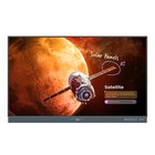 BenQ RP7505 Interaktiivinen valkotaulu 190,5 cm (75") 3840 x 2160 pikseliä Kosketusnäyttö Musta HDMI 9H.FC