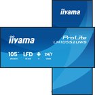 iiyama LH10552UWS-B1AG infonäyttö Kioskimalli 2,66 m (104.6") LCD Wi-Fi 500 cd/m² UltraWide 5K HD Musta Sisäänrakennettu prosessori Android 24/7 LH105