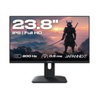 JAPANNEXT JN-I238FHD200F tietokoneen litteä näyttö 60,5 cm (23.8") 1920 x 1080 pikseliä Full HD LCD Musta JN-I2