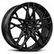 Brock B44 Satin Black Matt (SBM) 8x19 5/114.3 ET30 B72.6 – kuva 1