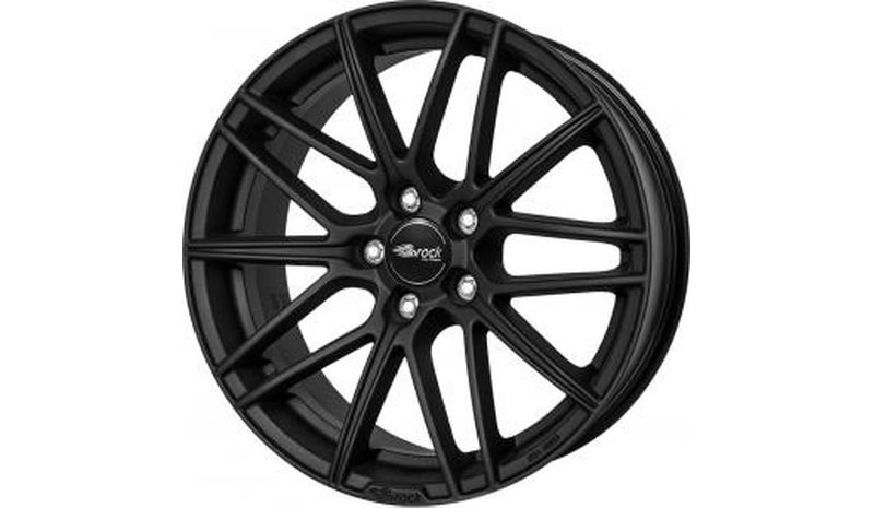 Brock B34 Matt Black 8.5x19 5/114.3 ET38 B72.6 – kuva 1/1