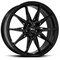 Brock B42 Shiny Black 8.5x19 5/114.3 ET45 B72.6 – kuva 1