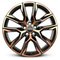 RONAL R71 Jet Black Copper Matt Front Cu 9.5x21 5/114.3 ET40 B76 – kuva 1
