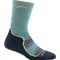 Darn Tough Light Hiker Micro Crew Lightweight WithCushion Women Aqua - L – kuva 1