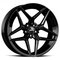 GMP A107 Piano Black 8.5x19 ET40 B66.6 – kuva 1