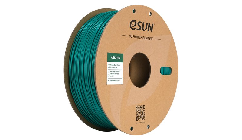 eSUN ABS+HS ABSplus Vihreä 1 kg ABS+H – kuva 1/1