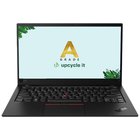 upcycle it Lenovo ThinkPad X1 Carbon 8 (Refurbished) A Intel® Core™ i5 i5-10210U Ultraportable 35,6 cm (14") Full HD 16 GB LPDDR3-SDRAM 256 GB SSD Windows 11 Pro Musta Pohjoismainen LAP-X