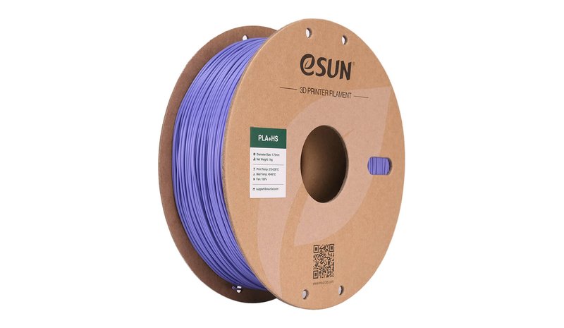 eSUN ePLA+HS Polylaktidi plus (PLA+) Purppura 1 kg EPLA+ – kuva 1/1