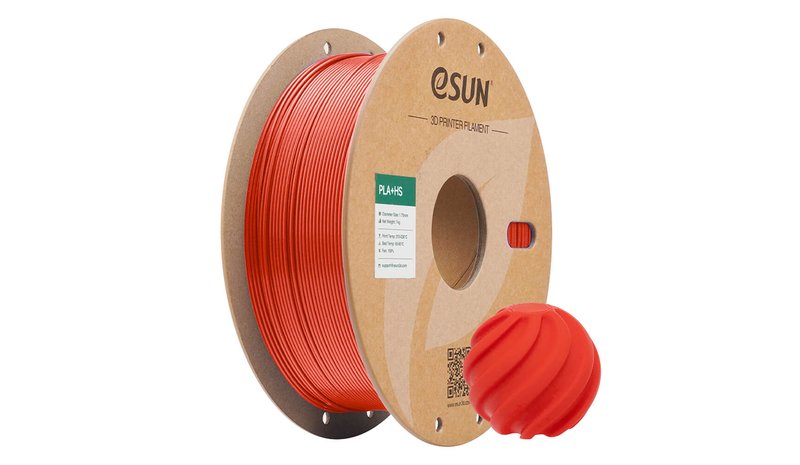 eSUN EPLA-HS Polymaitohappo (PLA) Punainen 1 kg EPLA – kuva 1/1