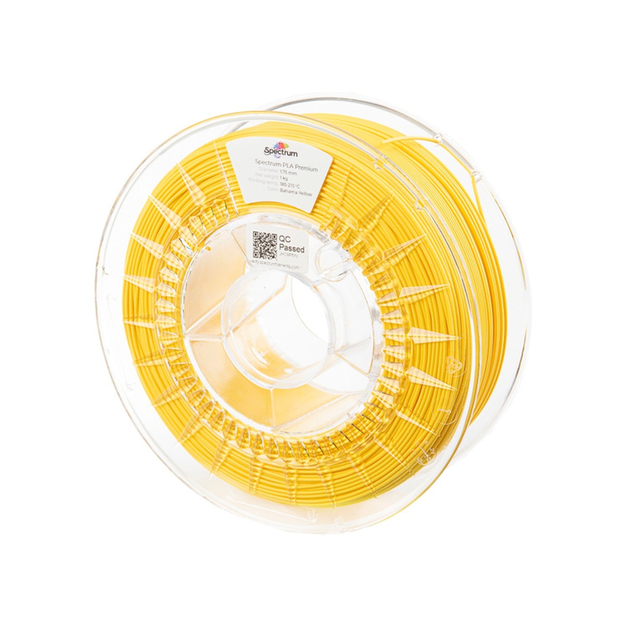 Spectrum 3D Filament / PLA Premium / ? 1.75 mm / Bahama Yellow / 1 kg