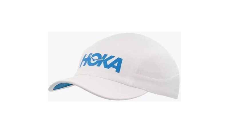Hoka U Hoka Run Hat White - NoSize – kuva 1/1
