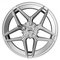 GMP A107 Silver Ice 10.5x19 ET40 B65.1 – kuva 1