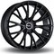 MAK Munchen Matt Black 9.5x20 5/120 ET44 B72.6 – kuva 1