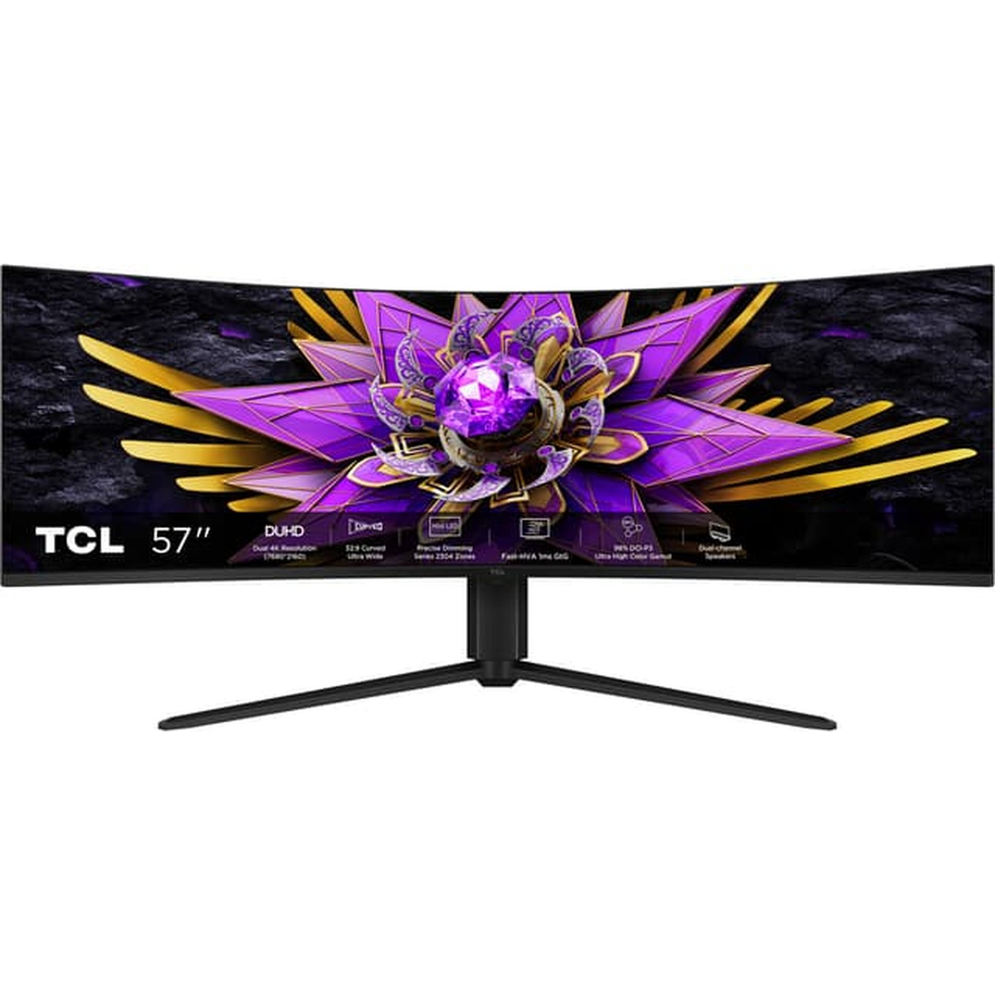 TCL 57R94 57'' 4K/MiniLED/120Hz/1ms/HAS/CV Tietokoneen näyttö