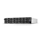 Asustor AS6512RD NAS Teline ( 2U ) Intel Atom® C3538 8 GB DDR4 0 TB ADM Musta 90IX0