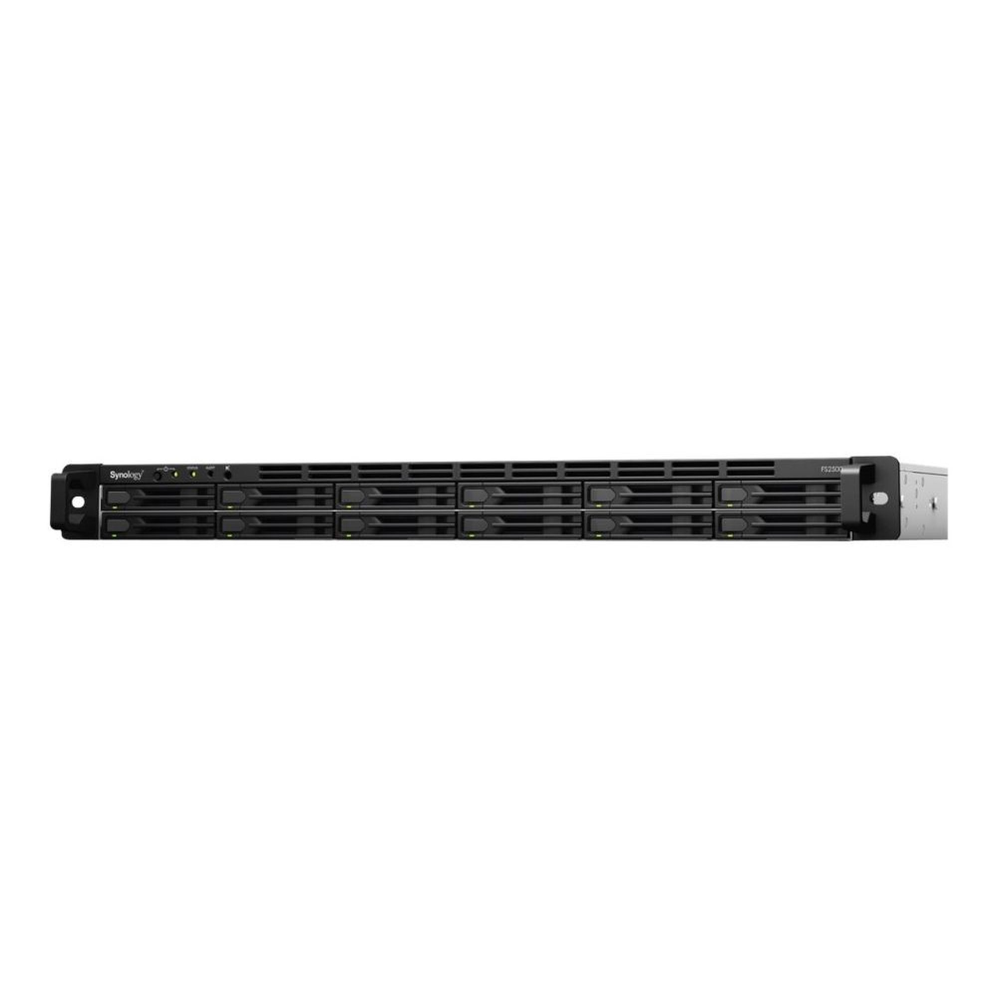 Synology FlashStation FS2500 NAS-palvelin 12-paikkainen, 8 GB RAM, 1U-räkki