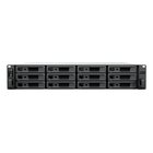 Synology RackStation RS2423RP+II NAS Teline ( 2U ) AMD Ryzen V1780B 8 GB DDR4 0 TB DiskStation Manager Musta RS242