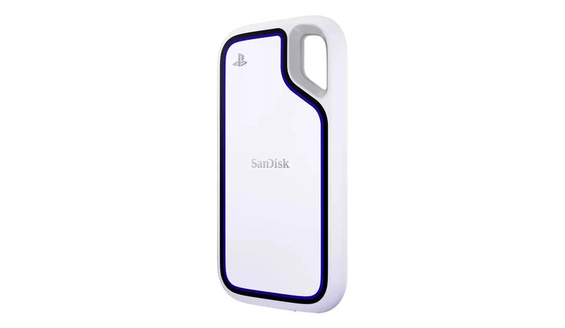 SanDisk SDSSDE62P-1T00-G25 ulkoinen SSD 1 TB USB Type-C 3.2 Gen 2 (3.1 Gen 2) Valkoinen SDSSD
