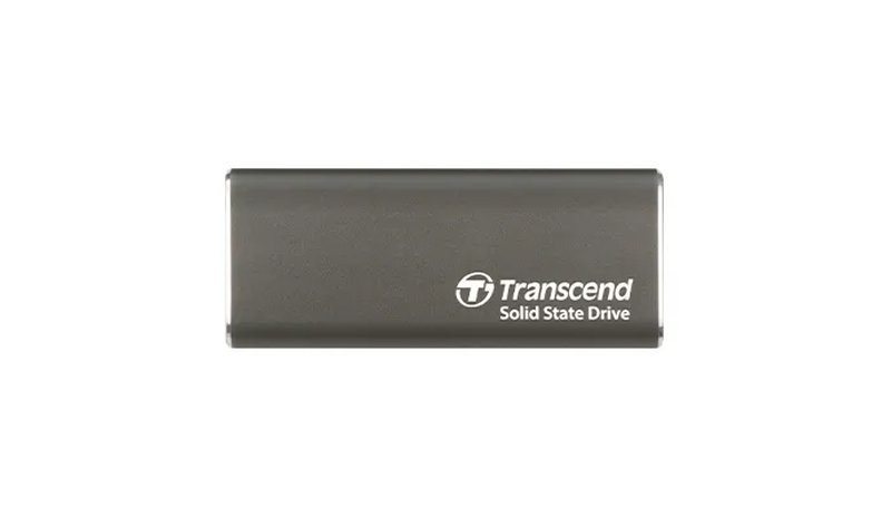 Transcend ESD265C 2 TB USB Type-C 3.2 Gen 2 (3.1 Gen 2) Harmaa TS2TE – kuva 1/5