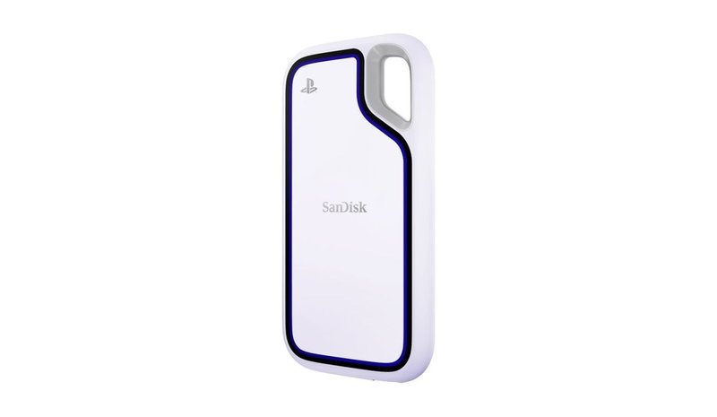 SanDisk SDSSDE62P-1T00-G25 ulkoinen SSD 1 TB USB Type-C 3.2 Gen 2 (3.1 Gen 2) Valkoinen SDSSD