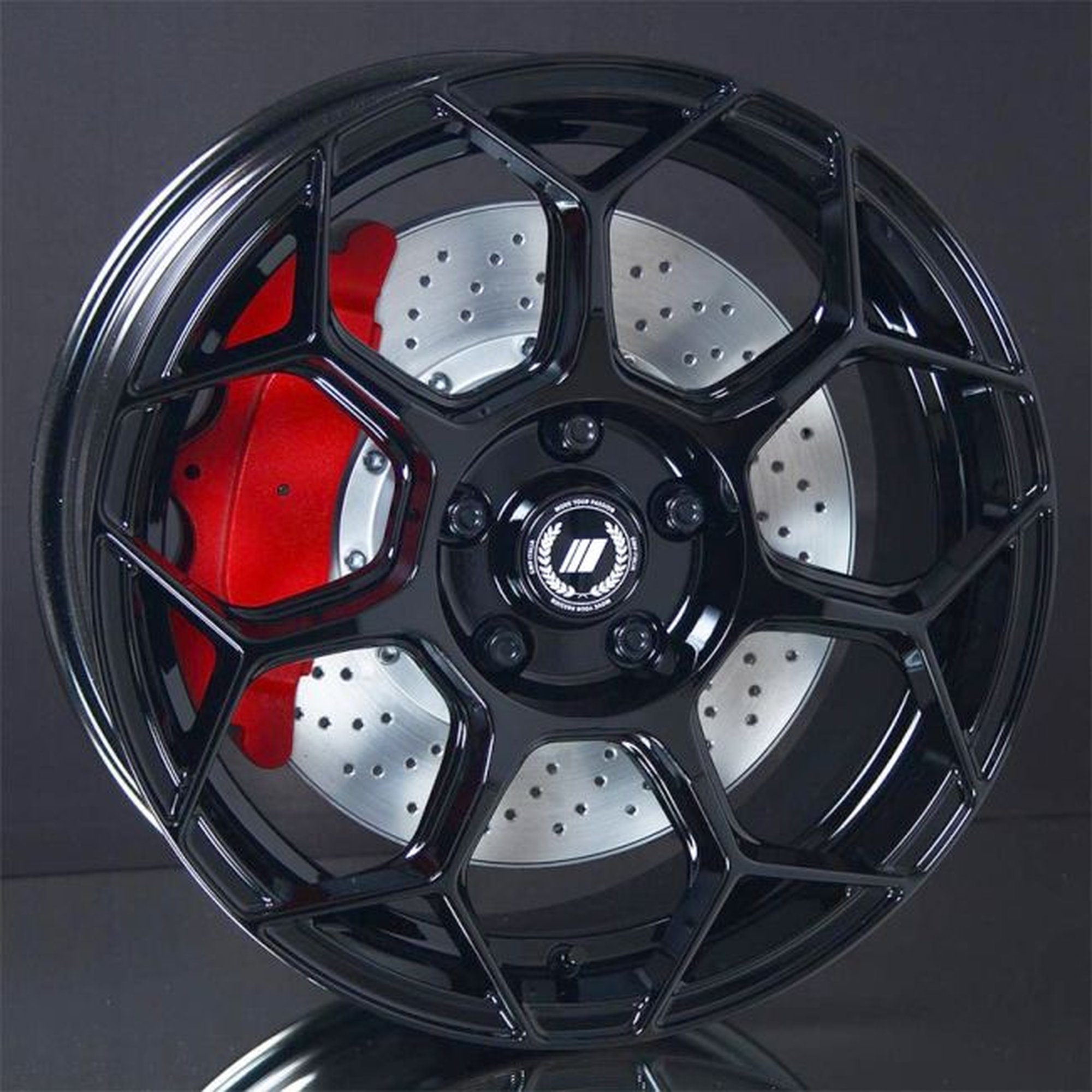 GMP RACEWAY NERO CORSA 7X17