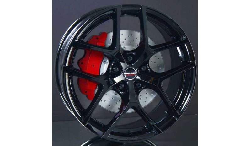 BORBET Y BLACK GLOSSY 9,5X19 – kuva 1/1