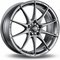 OZ Formula HLT Gun Metal 8x18 5/100 ET48 B68 – kuva 1