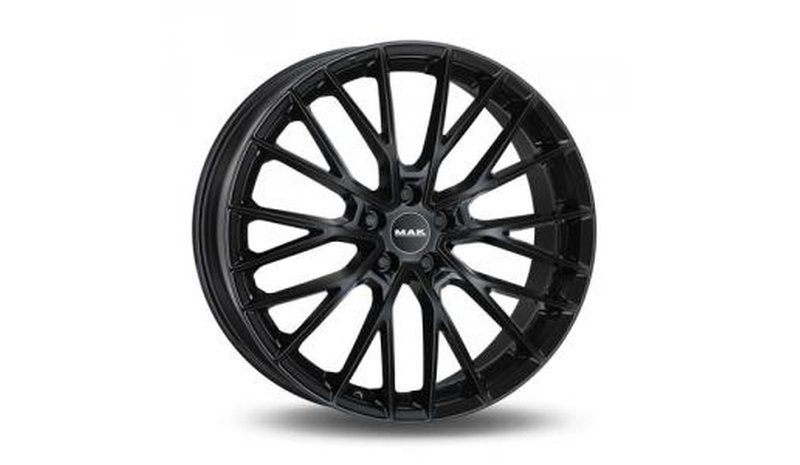 MAK Speciale Shiny Black 8,5x21 5/108 ET45 B72 – kuva 1/1