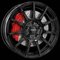 MONACO WHEELS RALLYE GLOSS BLACK 7X17 – kuva 2