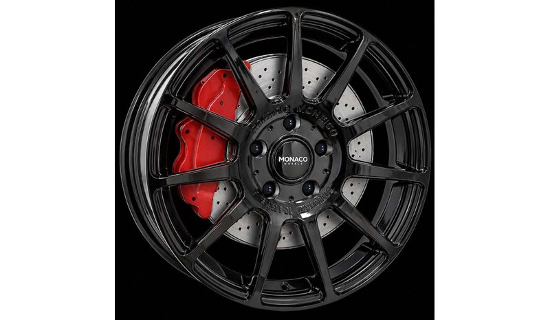 MONACO WHEELS RALLYE GLOSS BLACK 7X17